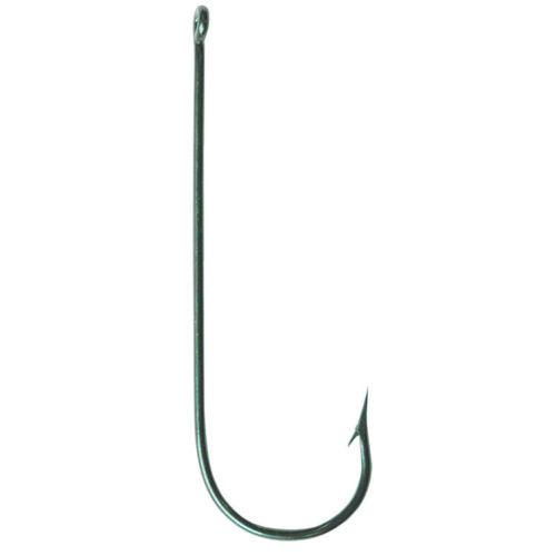 Mustad Poly Bag Hooks Blue Aberdeen 10 Per Carton - Size 8 Order 10 Blued Fishing Hooks