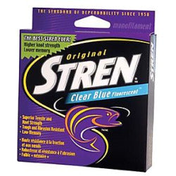 Stren Original Line 4 Lb Clear/Blue Fluorescent 330 Yards