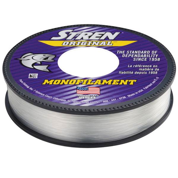 Stren Original Line 4 Lb Clear/Blue Fluorescent 330 Yards