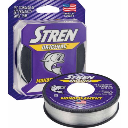 Stren Original Line 4 Lb Clear/Blue Fluorescent 330 Yards