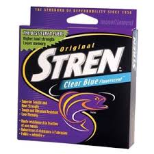 Stren Original Line 4 Lb Clear/Blue Fluorescent 330 Yards