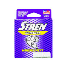 Stren Original Line 4 Lb Clear/Blue Fluorescent 100 Yards