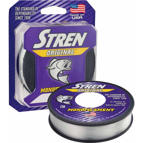 Stren Original Line 4 Lb Clear/Blue Fluorescent 100 Yards