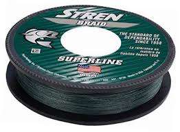 Stren Braid Line 20 Lb Low-Vision Green 150 Yards - 6 Lb Diameter