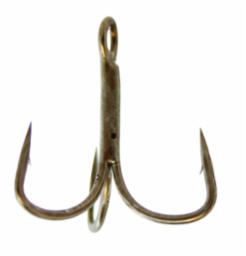 Gamakatsu Treble Hook EWG Bronze #6 12 Per Pack