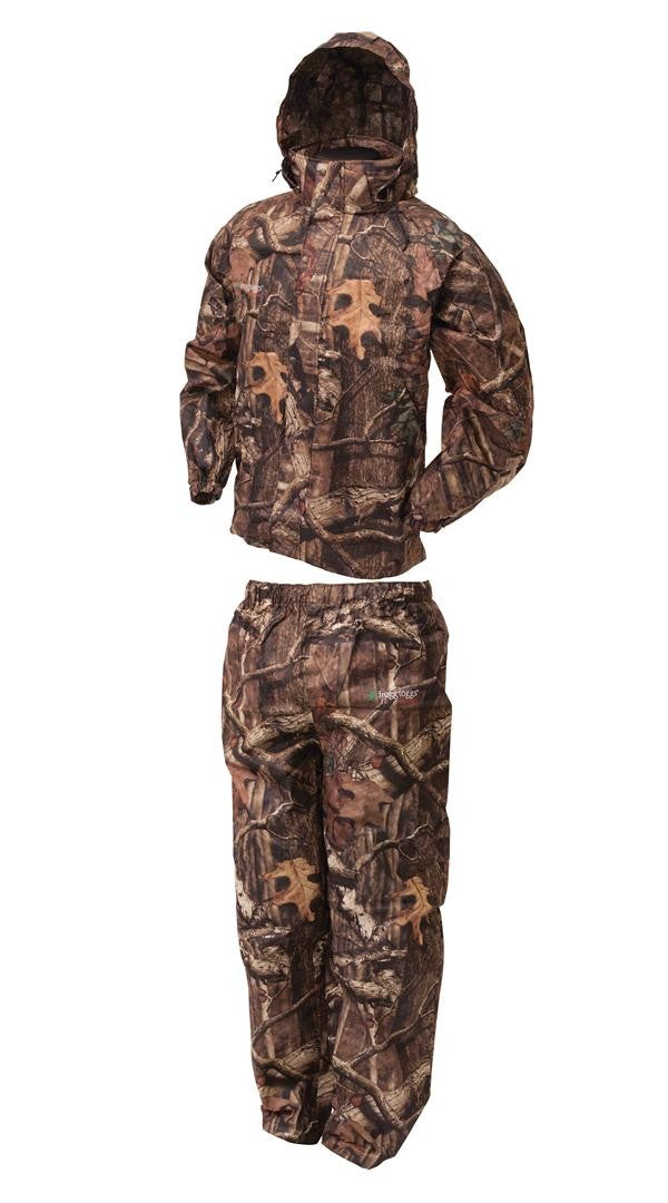 Frogg Toggs Rain Suit Mossy Oak Infinity Camo Medium