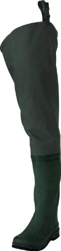 Frogg Toggs Cascades 2-Ply Rubber Bootfoot Cleated Hip Wader Forest Green Size 7