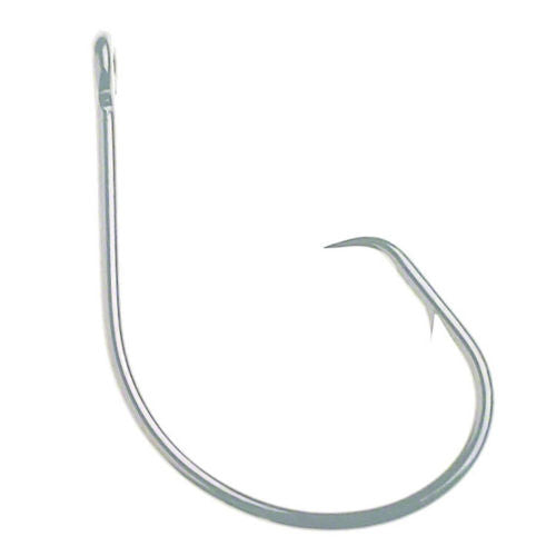 Mustad Demon Circle Hook Black Nickel Size 4, 10 Per Pack