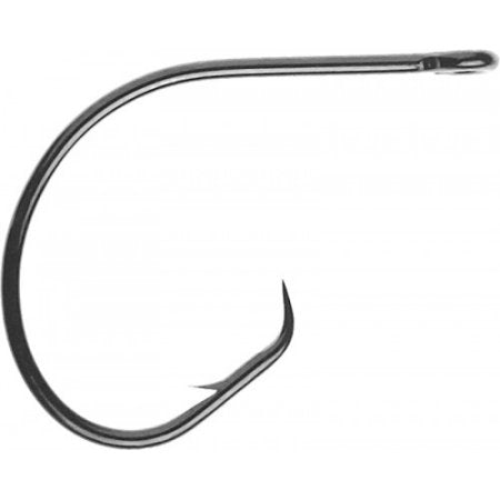 Mustad Demon Circle Hook Black Nickel Size 1/0 8 Per Pack