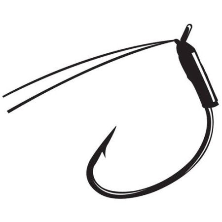 Gamakatsu Wicked Wacky Hook Black Nickel Weedless - 3 Per Pack