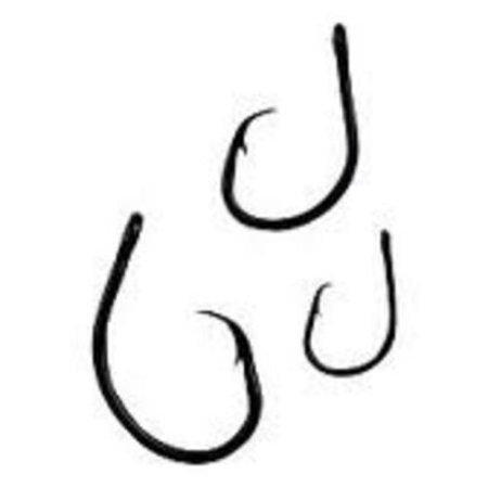 Mustad Demon Circle Hook Black Nickel Size 1/0 8 Per Pack