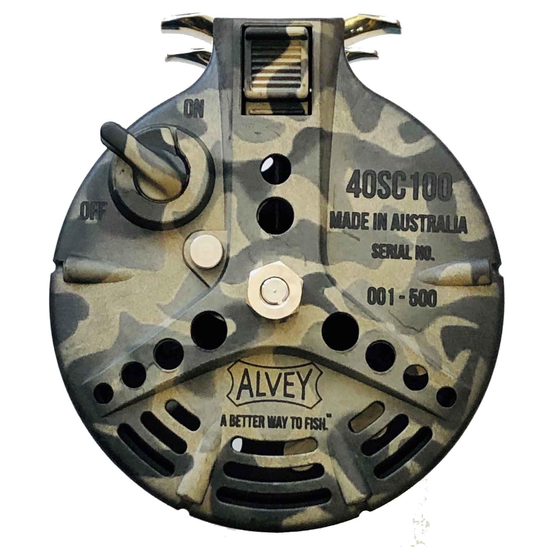 Alvey Superleggera Camo Centenary Limited Edition Fly Reel