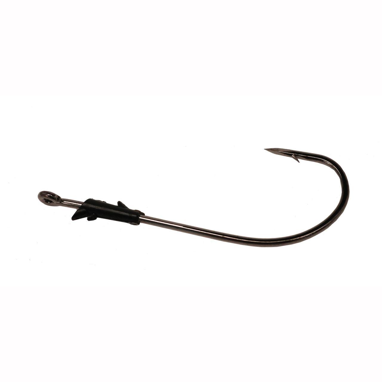 Trokar Finesse Lite Wire Hook Platinum Black 1/0 7 Per Pack