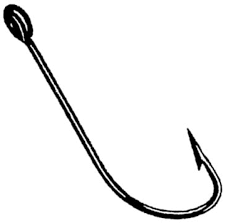 Mustad Limerick Hook Tinned Size 1/0 100 Per Box