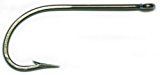 Mustad Oshaugnessy Hook Stainless Forged Big Eye 50 Per Box - Size 2/0