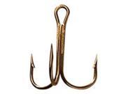 Mustad Treble Hook Bronze Size 4/0 25 Per Box