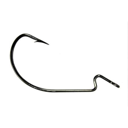 Mustad Ultra Lock Light Wire Hook Black Nickel Wide Gap - 5 Per Pack