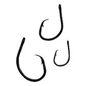 Mustad Demon Circle Hook Black Nickel Size 2, 10 Per Pack