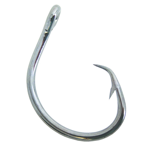 Mustad Ultra Demon Circle Hook Black Nickel 3X7 Per Pack - Size 5/0