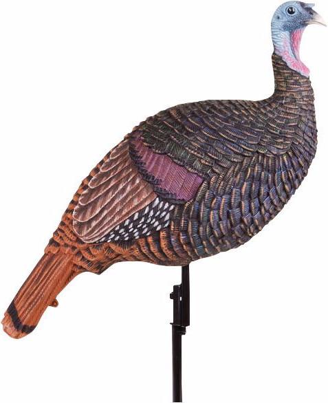 Flambeau Mad Turkey Decoy Shady Baby Upright Hen With Stake