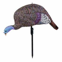 Flambeau Mad Turkey Decoy Shady Baby Feeding Hen With Stake