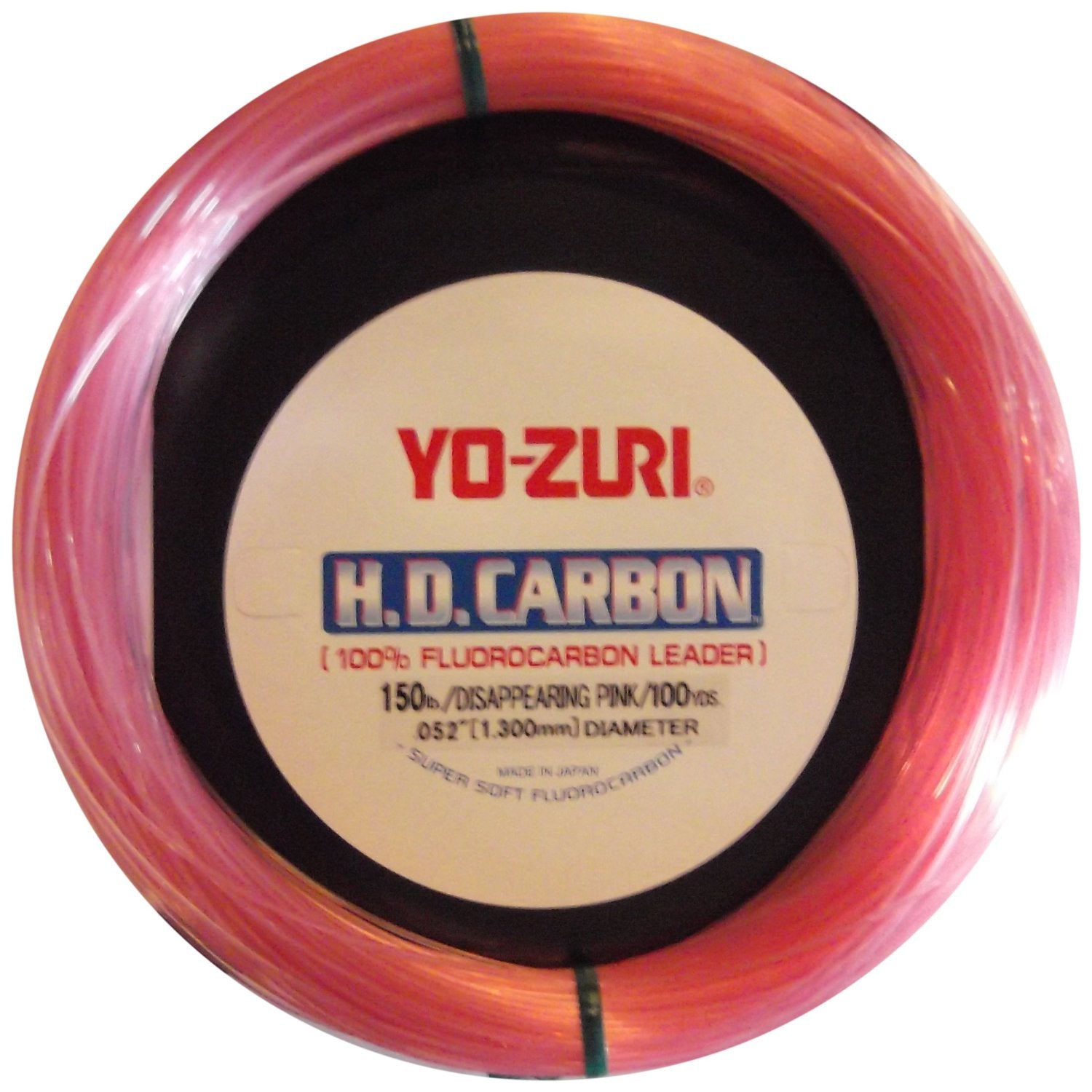 Yozuri HD Fluorocarbon Leader 100Yd Disappearing Pink