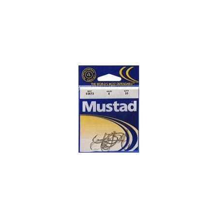 Mustad Poly Bag Hooks Nickel Beak Long Shank Size 1 10 Per Carton Order 10