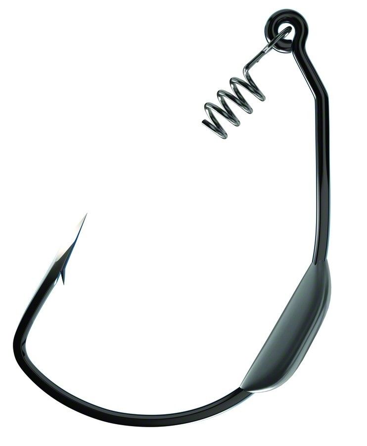 Trokar Mag Swimbait Hook Platinum Black - 3 Per Pack - Weighted