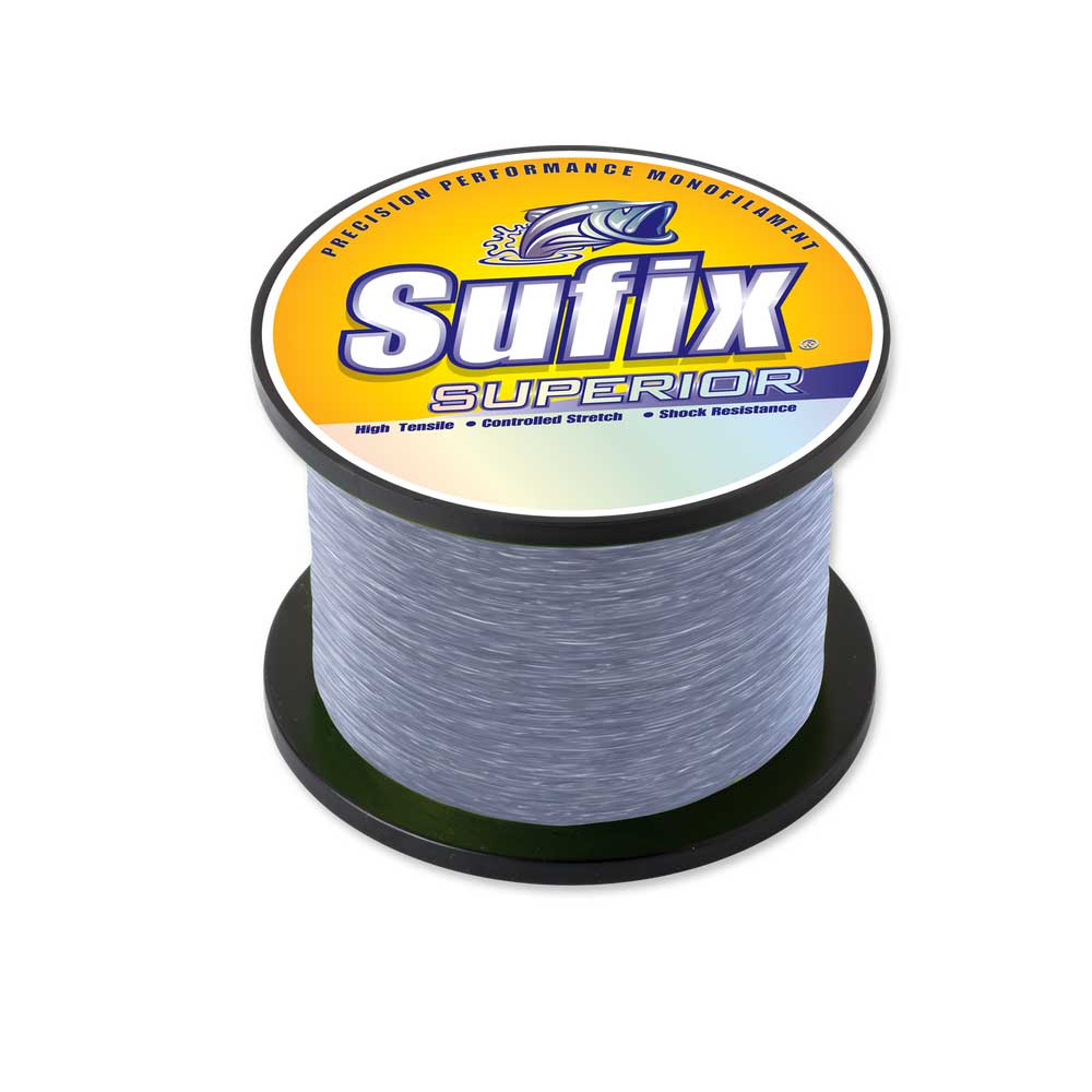 Sufix Superior Monofilament Line - Smoke Blue